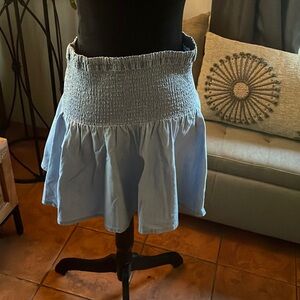 J Crew smoked mini skirt